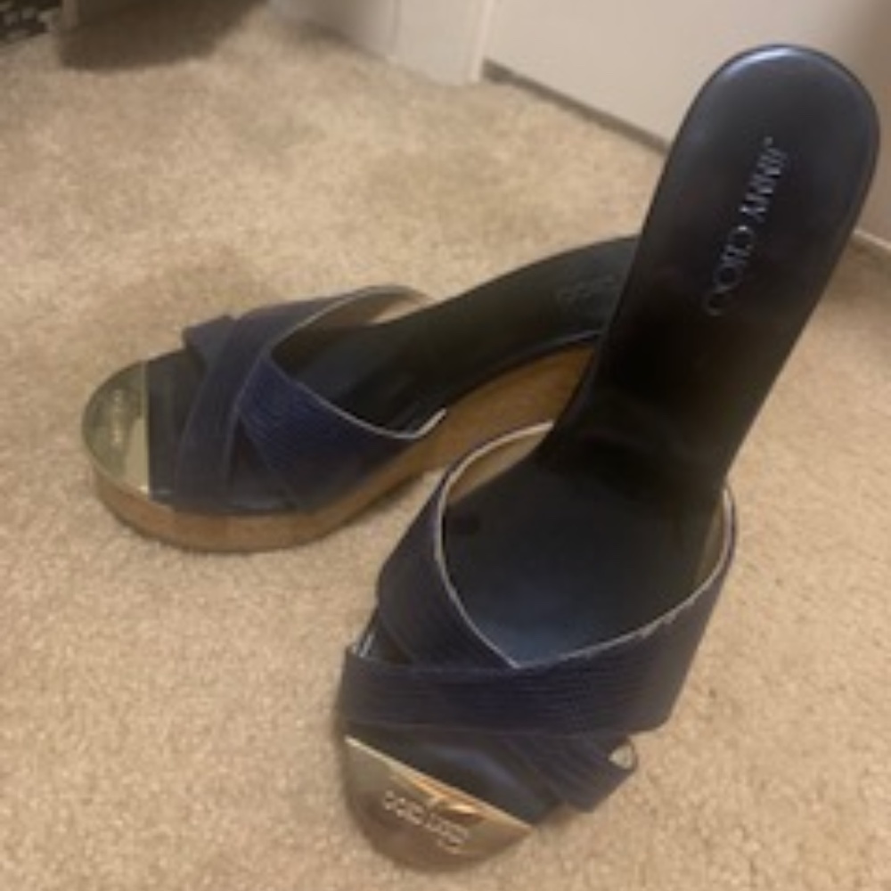 Jimmy Choo Cork Wedges